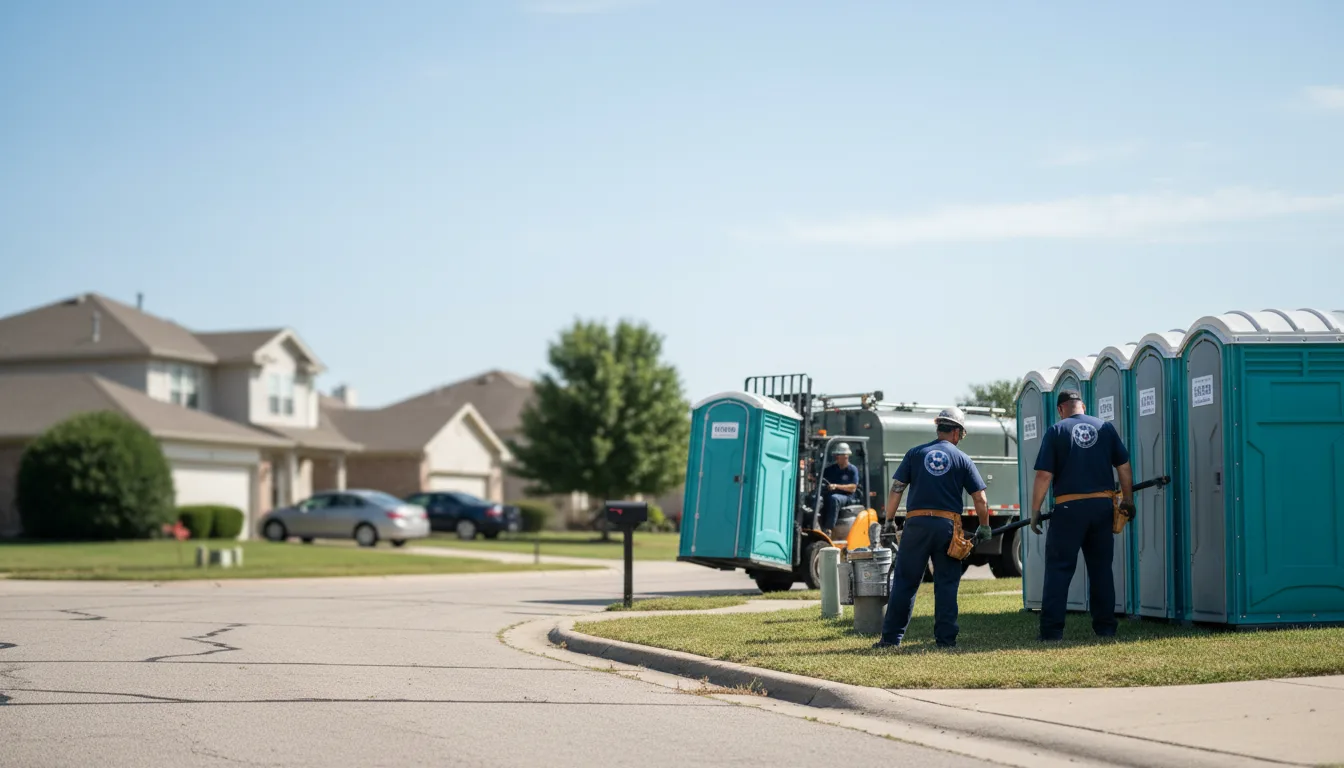 Porta Potty Rental in Goodrich, MI near me